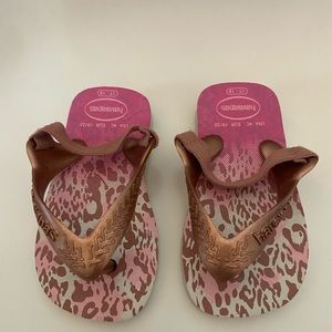 Havana’s toddler girls flip flops 4C